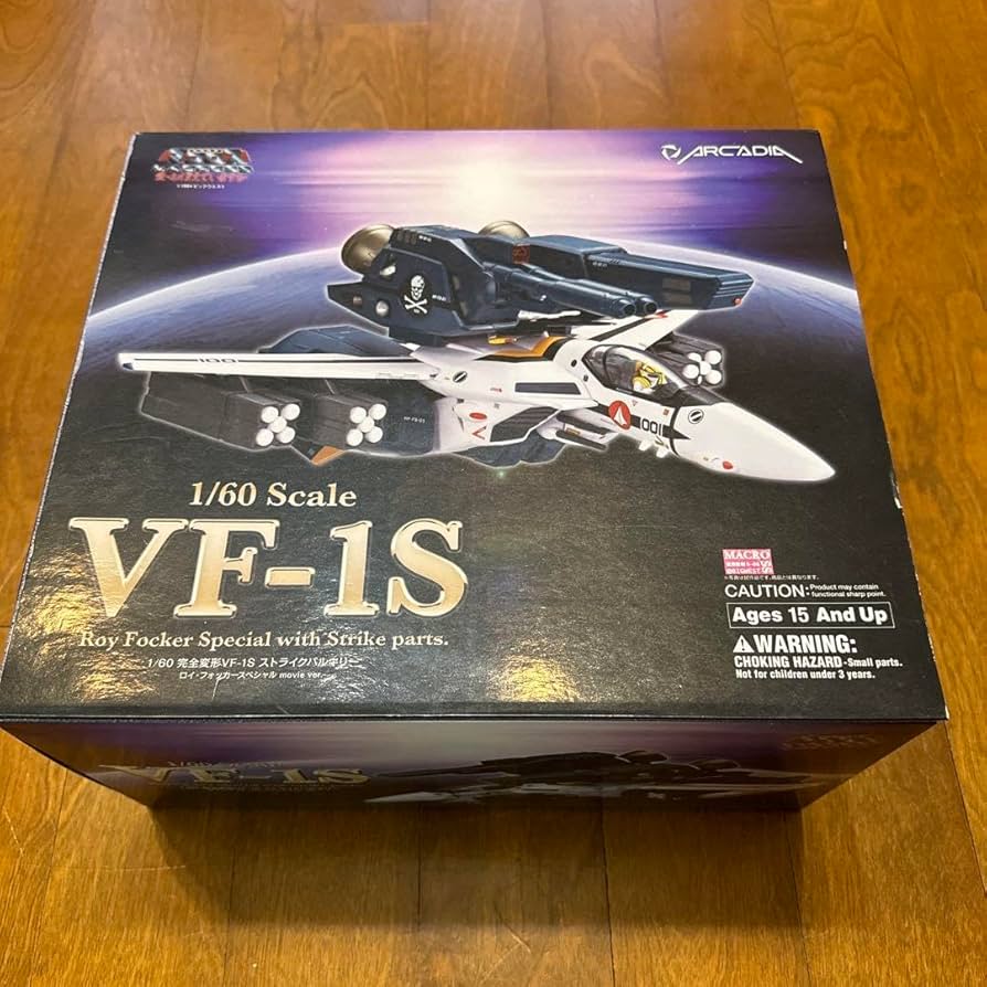 マクロス 1/60 VF-1S バルキリー ロイ・フォッカー movie ver 1/60 完全変形VF-1S ストライクバルキリー (ロイ・フォッカー